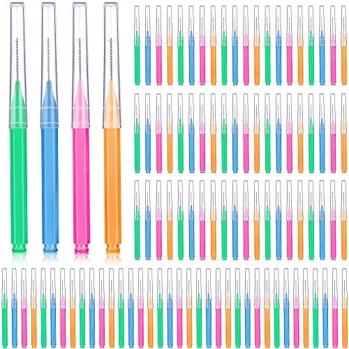 Braces Dental Brushes, pack of 100, bright