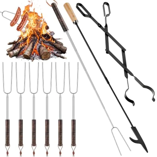 Fire Pit Tools Kit, pack of 8
